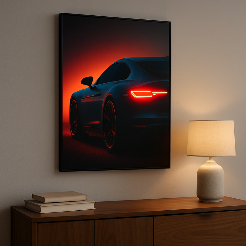 LED Picture Wall Lights: Small Touch, Big Impact for Car-Inspired Spaces