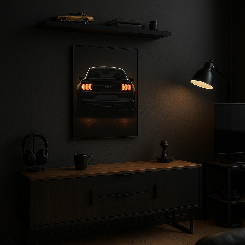 Create a Man Cave That Actually Looks Good: LED Posters That Set the Mood