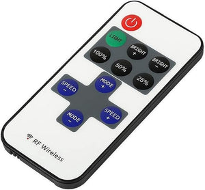 Replacement RF Remote for Comfy and Advanced - 12V RF Wireless Remote Switch Controller Dimmer for Monochrome LED - Car LED Poster - NOXLUX Decor