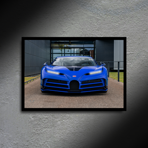 Bugatti Centodieci LED Poster A2 - Bugatti Centodieci LED Poster – Backlit Limited Edition Car Poster - Car LED Poster - NOXLUX Decor
