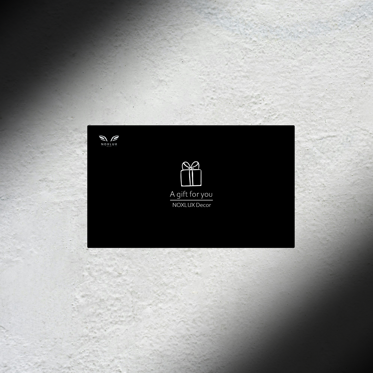 NOXLUX Decor Store Gift Card - - Car LED Poster - NOXLUX Decor