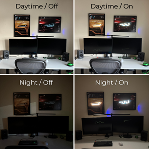 Toyota Supra GR A90 LED Poster A2 - Toyota Supra GR A90 A2 – LED Poster Wall Art for Car Lovers - Car LED Poster - NOXLUX Decor