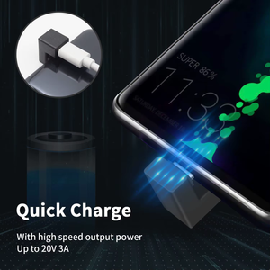 U Shape 180 Degree Angled USB-C Male to Female Extension Adapter - - Car LED Poster - NOXLUX Decor