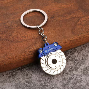 Brembo-Style Brake Disc Keychain - Brake Disc Keychain – Brembo Style Car Accessory - Car LED Poster - NOXLUX Decor