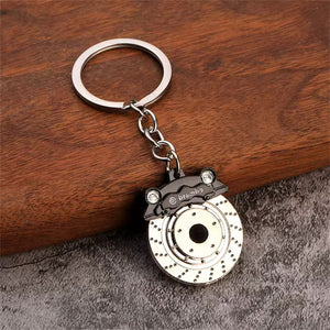Brembo-Style Brake Disc Keychain - Brake Disc Keychain – Brembo Style Car Accessory - Car LED Poster - NOXLUX Decor