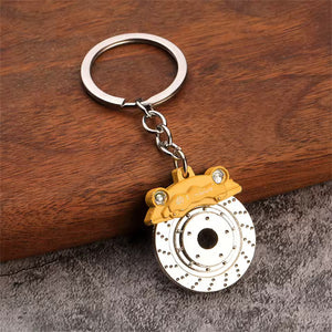 Brembo-Style Brake Disc Keychain - Brake Disc Keychain – Brembo Style Car Accessory - Car LED Poster - NOXLUX Decor