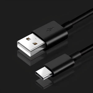USB-A to USB-C Type C Charging Cable 1M/2M/3M - - Car LED Poster - NOXLUX Decor