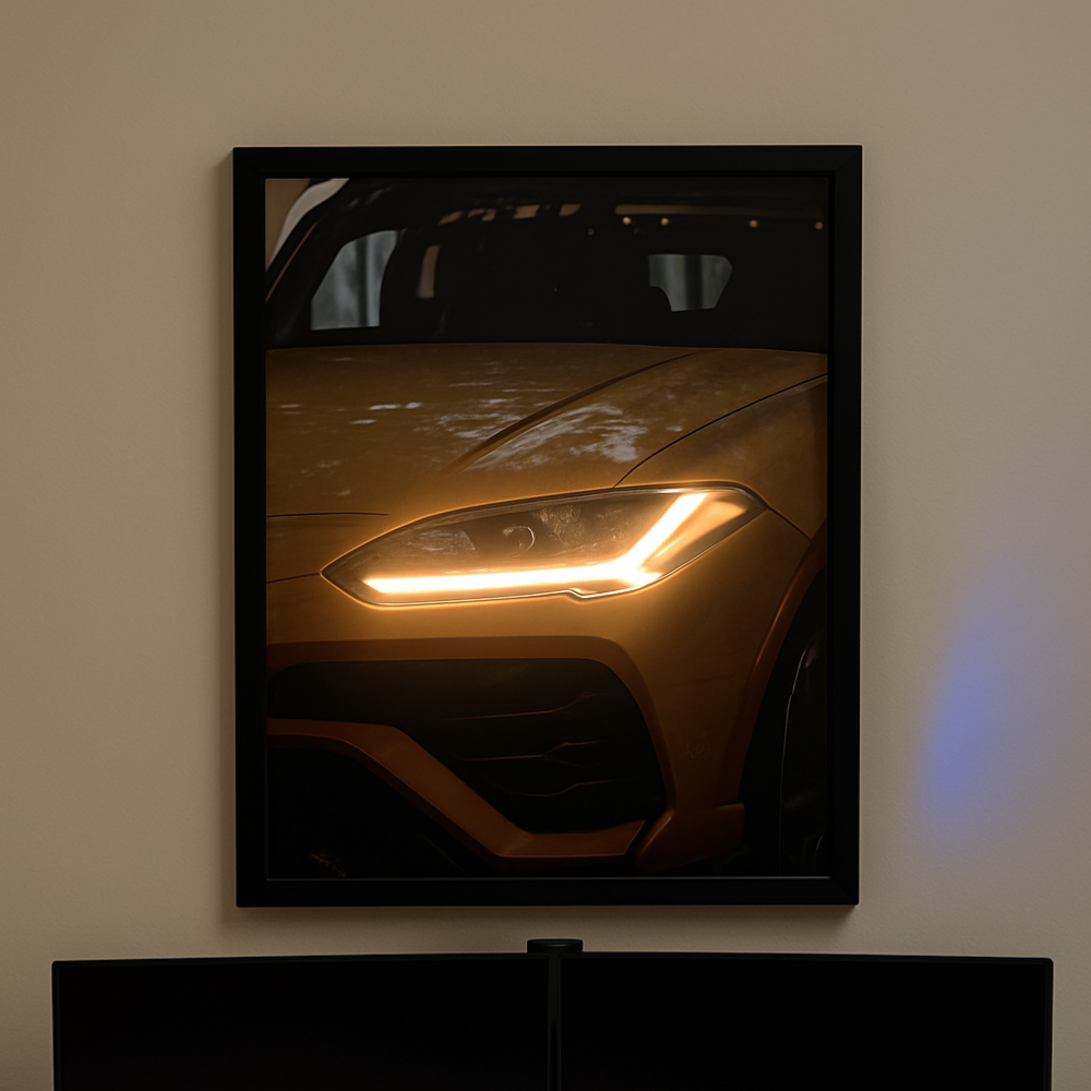 Portrait LED Posters
