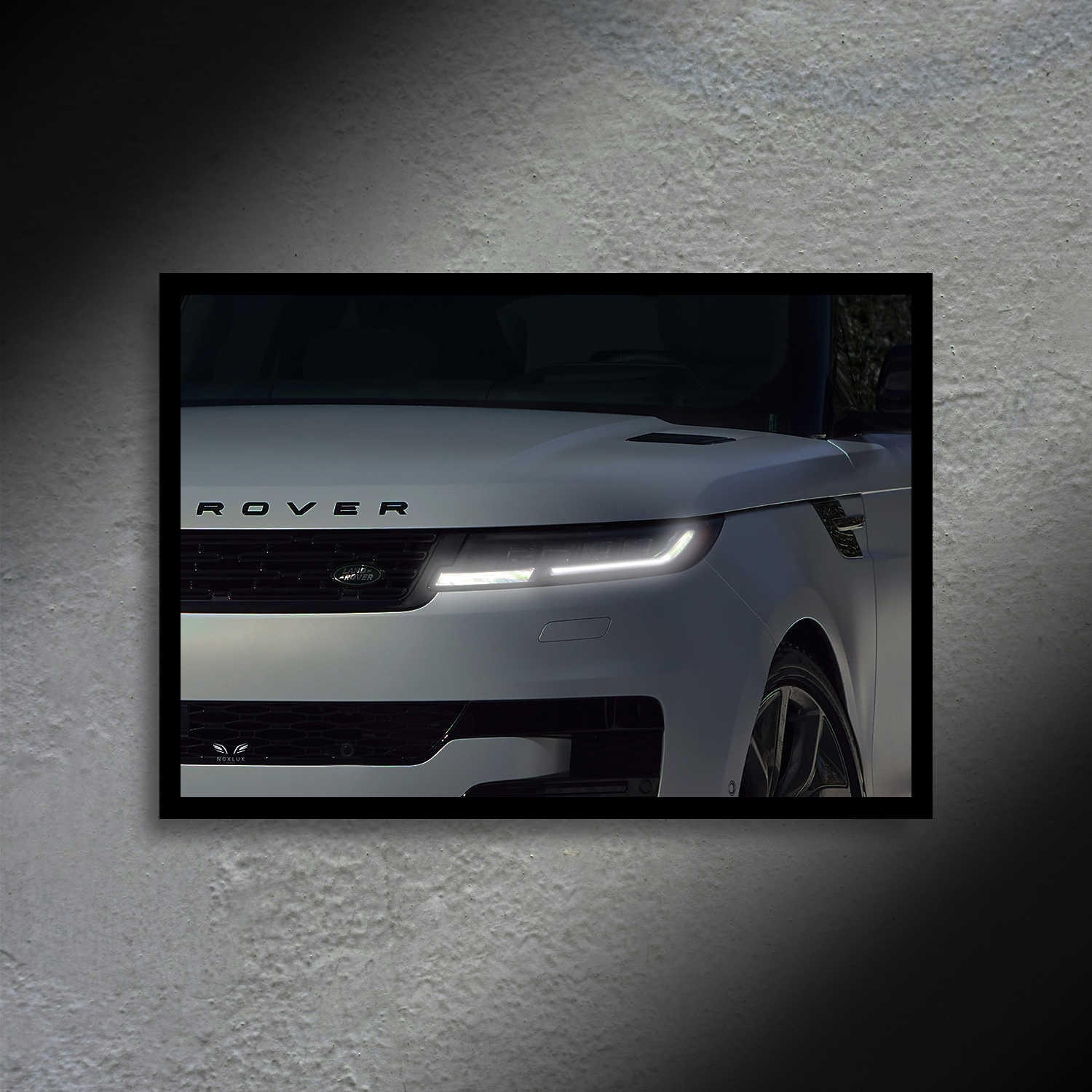 Range Rover Sport Headlight Edition LED Poster A2-Range Rover Sport Headlight Edition A2 – LED Poster Wall Art for Car Lovers-NOXLUX Decor