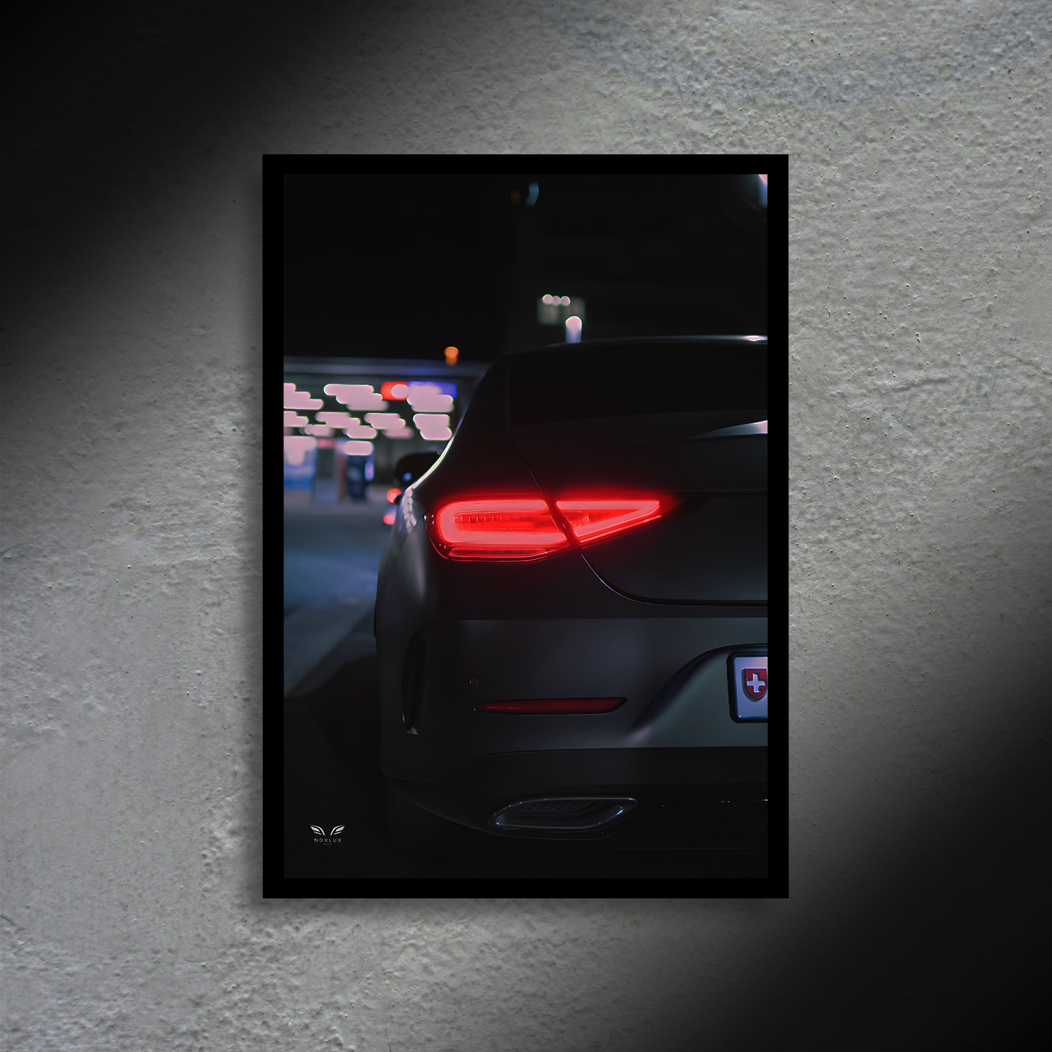 Mercedes-Benz CLS Facelift LED Poster A2
