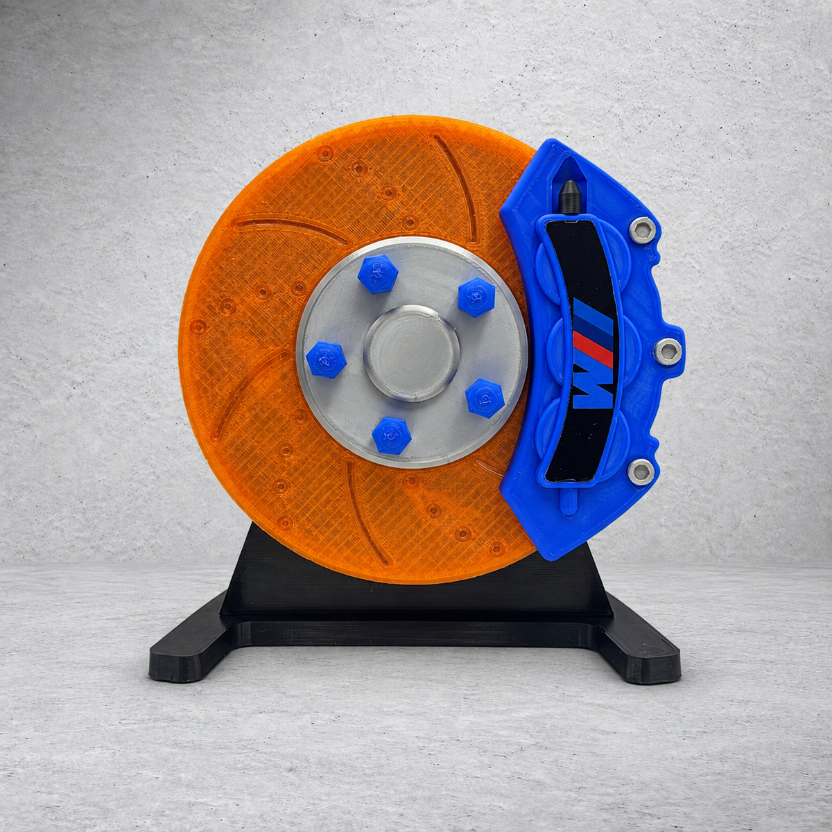 Brake Disc Lamp | Single Colour - Amber LED Brake Disc Lamp | NOXLUX - Car LED Poster - NOXLUX Decor