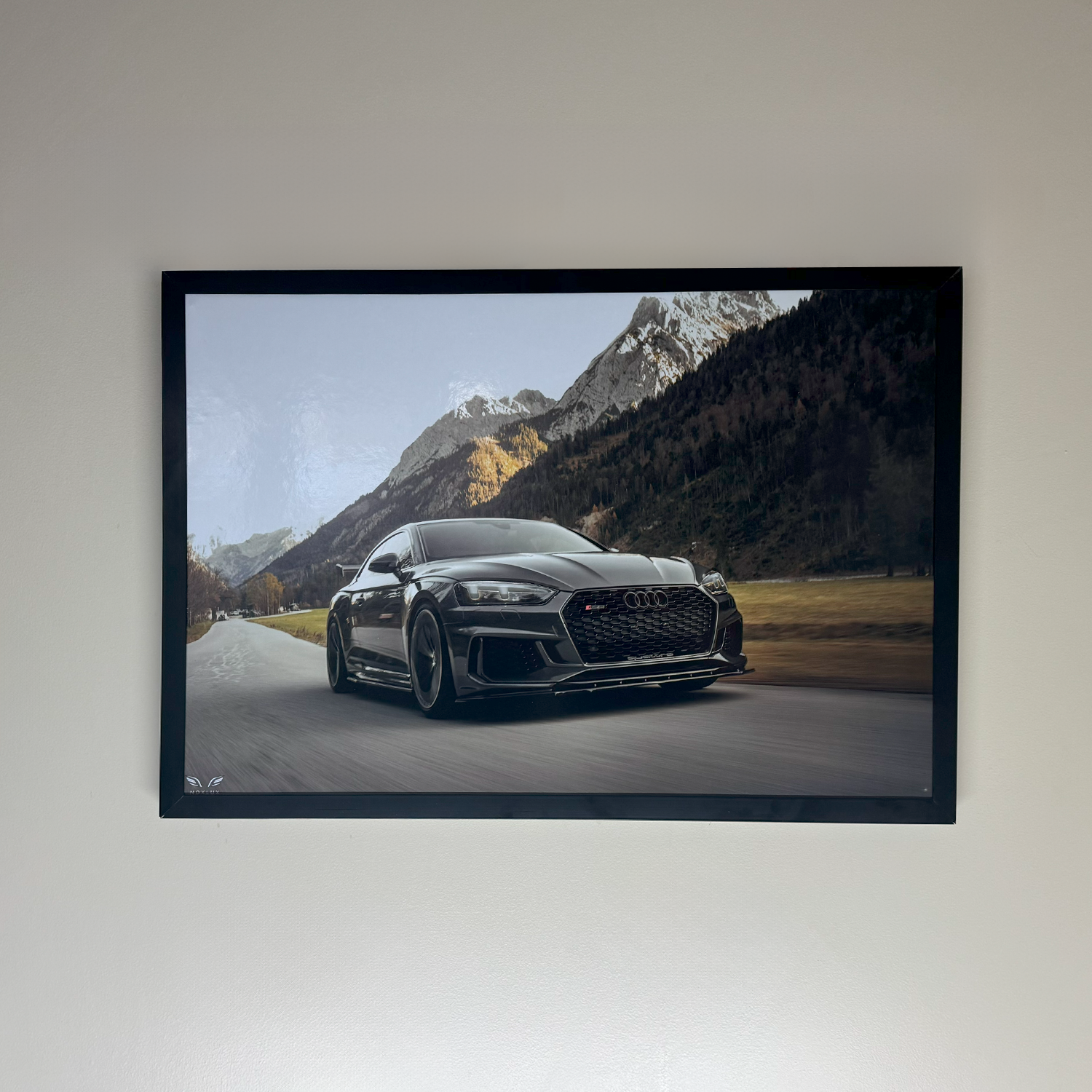 Audi RS5 LED Poster A2-Audi RS5 LED Poster A2 – Stunning LED Backlit Car Wall Art, LED Nightlight-NOXLUX Decor
